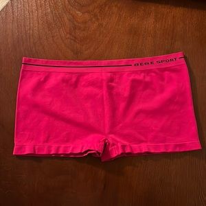 BEBE SPORT. Athletic Shorts. Made in USA. Size M/L NWOT
